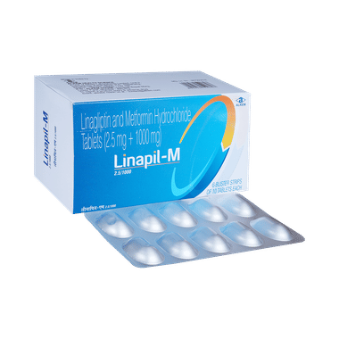 Linapil-M 2.5/1000 Tablet