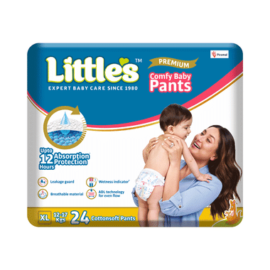 Little's Comfy Cottonsoft Baby Pants Diaper | Size XL
