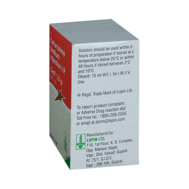 Cetil 1500mg Injection
