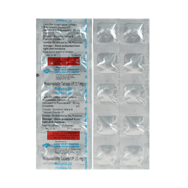 रोलिप्टिन 20 टैबलेट