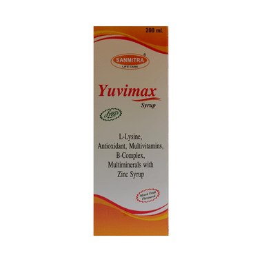 Yuvimax Syrup Mixed Fruit Sugar Free