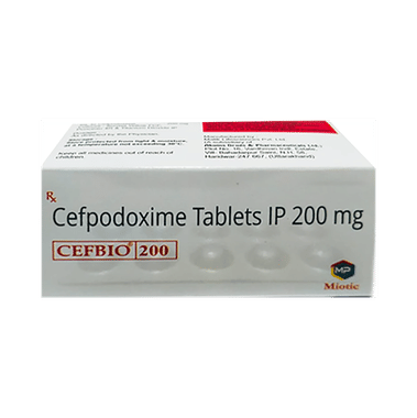 Cefbio 200mg Tablet