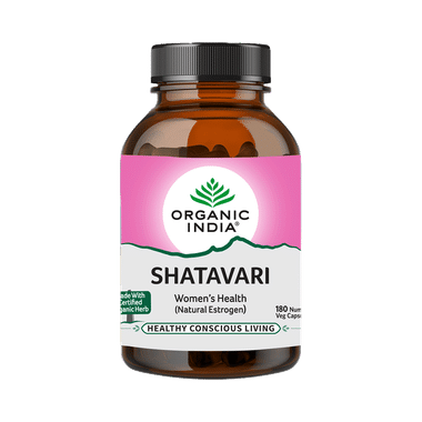 Organic India Shatavari Veg Capsule | Supports Women's Health