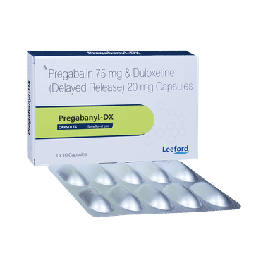 Pregabanyl DX 75mg/20mg Capsule