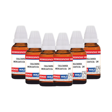 Dr. Majumder Homeo World Calcarea Muriatica Dilution(30ml Each) 1M