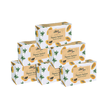 Mirah Belle Papaya Apricot Exotic Soap (125gm Each)