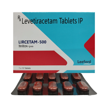 Lircetam 500 Tablet