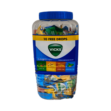 Vicks Cough Drops For Throat Irritation Relief | Flavour Lozenges