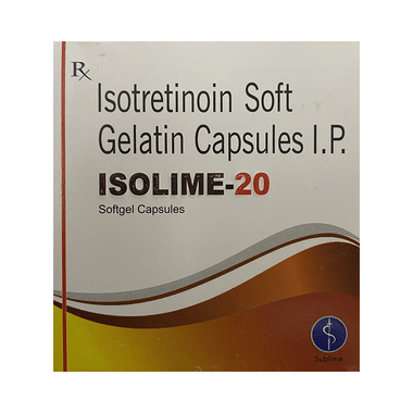 Isolime 20 Softgel Capsule