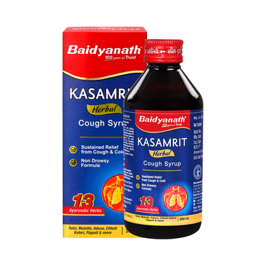 Baidyanath (Noida) Kasamrit Herbal Cough Syrup