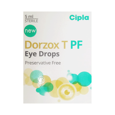 New Dorzox T PF Eye Drop