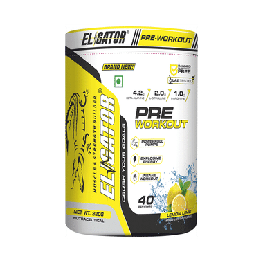 Eligator Pre Workout Powder Lemon