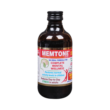 Aimil Memtone Syrup | Ayurvedic Formula For Complete Mental Wellness, Antistres