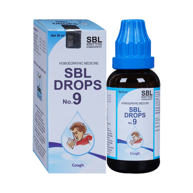 SBL Drops No. 9 ( For Cough)