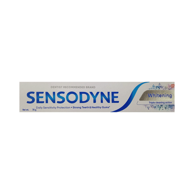 Sensodyne Whitening Sensitive Toothpaste | For Strong Teeth & Healthy Gums