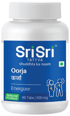 Sri Sri Tattva Oorja 500mg Tablet | Supports Energy Levels Sri Sri Tattva Oorja 500mg Tablet | Supports Energy Levels