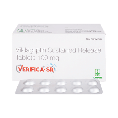 वेरिफिका 100एमजी टैबलेट एसआर