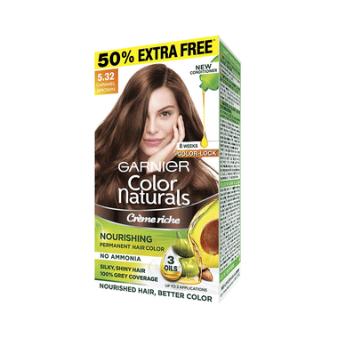 Garnier Color Naturals Creme Rich Hair Color Caramel Brown