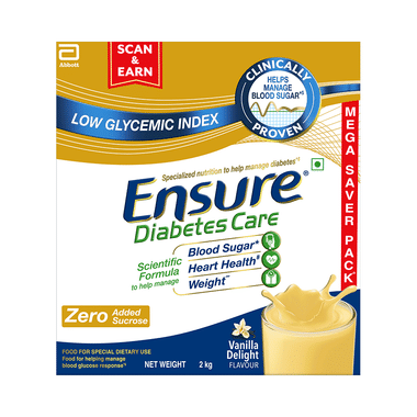 Ensure Diabetes Care Specialized Nutrition Drink Powder Vanilla Delight