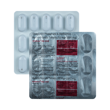 Sitahenz MQ 50mg/1000mg Tablet