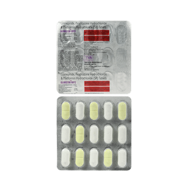 Glimstin MP 2mg/500mg/15mg Tablet