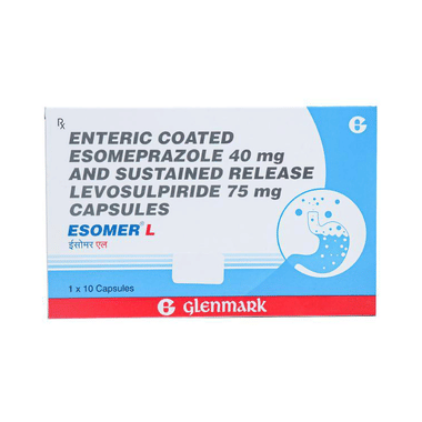 Esomer L 75mg/40mg Capsule