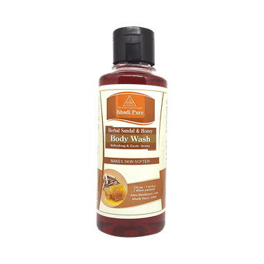 Khadi Pure Herbal Sandal & Honey Body Wash