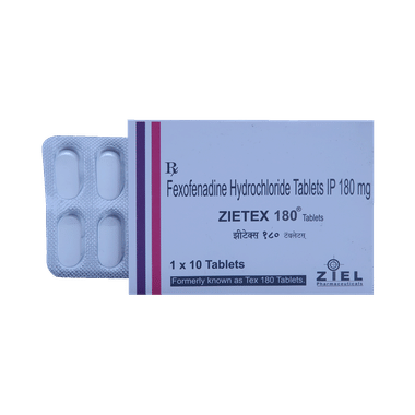 Zietex 180mg Tablet