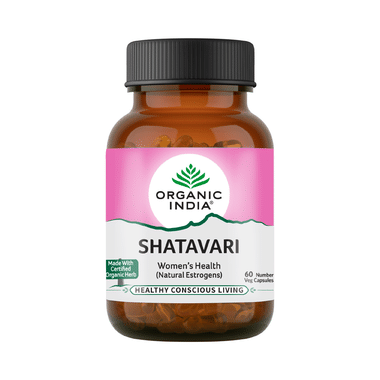 Organic India Shatavari Veg Capsule | Supports Women's Health