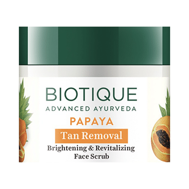 Biotique Bio Papaya Revitalizing Tan-Removal Scrub for All Skin Types