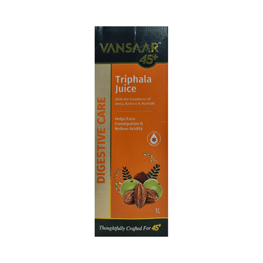 Vansaar Triphala Juice | Digestive & Gut Health Solution | Constipation Relief