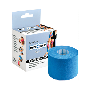Medigrip Sports Kinesiology Tape 5cm x 5m Blue