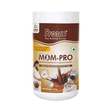 Pro360 Mom Protein Supplement For Pregnancy & Lactation | No Added Sugar | Flavour Swiss Chocolate