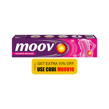 Moov Pain Relief Ointment For Back Pain, Joint Pain, Knee Pain, Muscle Pain