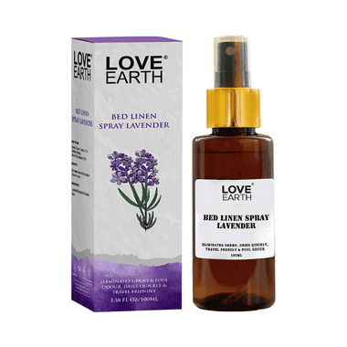 Love Earth Bed Linen Spray Lavender