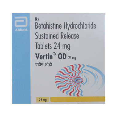 Vertin OD 24mg Tablet SR