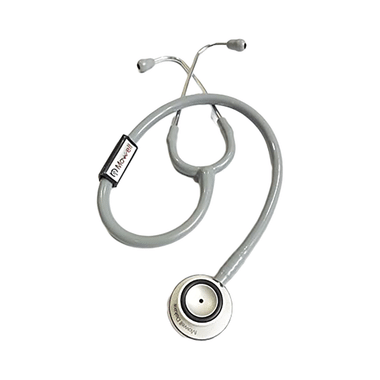 Mowell  Deluxe Stethoscope Aluminium  Grey