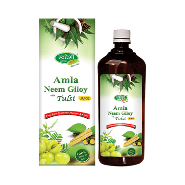 Swadeshi Amla Neem Giloy With Tulsi Juice