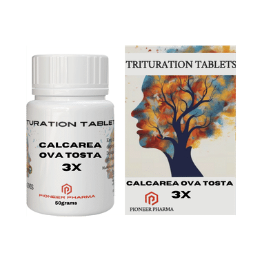 Pioneer Pharma Calcarea Ova Tosta Trituration Tablet 3X