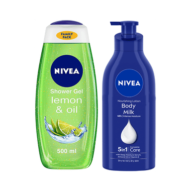 Combo Pack of Nivea Bath & Body