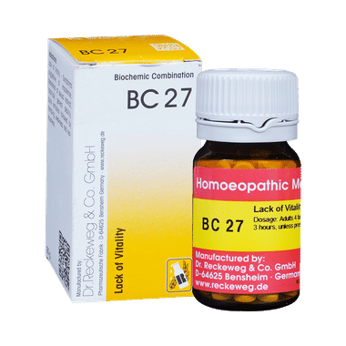 Dr. Reckeweg Bio-Combination 27 (BC 27) Tablet