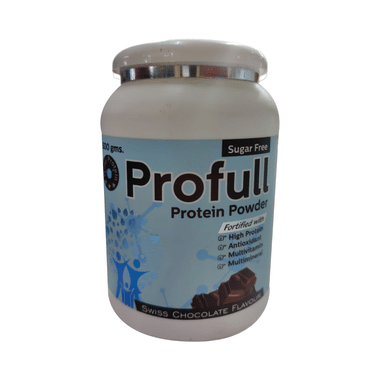 Profull Protein With Multivitamins & Multiminerals | Flavour Powder Swiss Chocolate Sugar Free