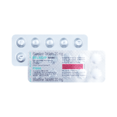 Bilacip 20mg Tablet