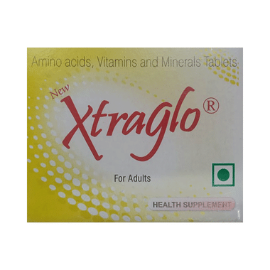 New Xtraglo Tablet With Amino Acids, Vitamins & Minerals