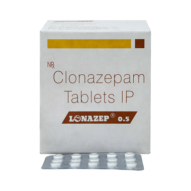 Lonazep 0.5mg Tablet