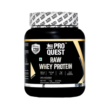 Pro Quest Raw Whey Protein Powder Unflavored