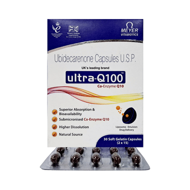 Ultra-Q 100mg Capsule