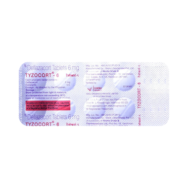 Tyzocort 6mg Tablet