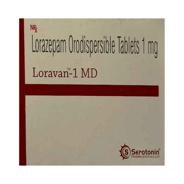 Loravan 1 MD Tablet