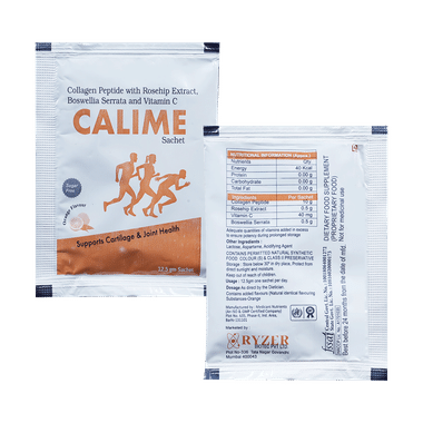 Calime Sachet Orange Sugar Free